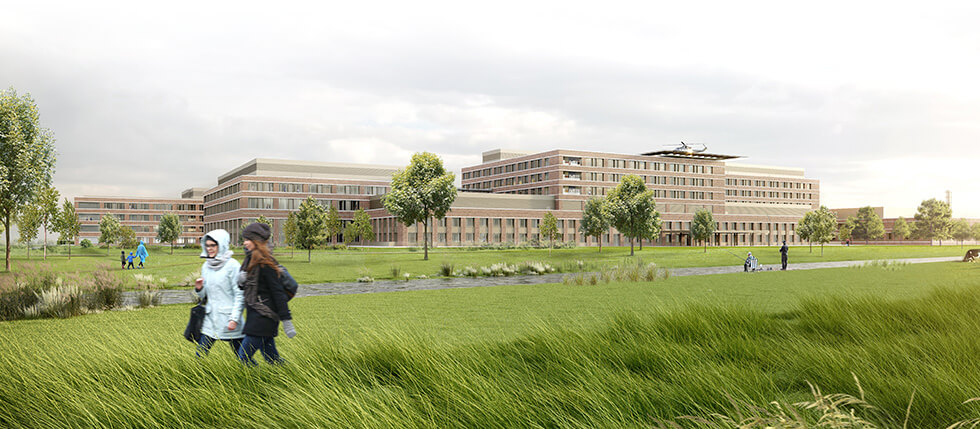 Entuwrf Zentralklinikum